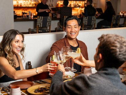 Fresh ingredients and vibrant flavors bring people together in a warm, relaxed setting © Photo by Bri Amato