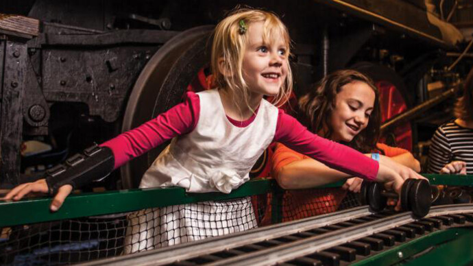 The Train Factory. Courtesy of The Franklin Institute