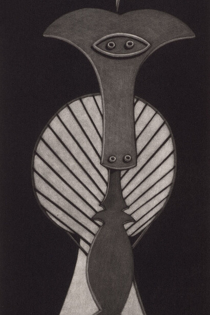 Hamanishi Katsunori, Chicago Picasso by Pablo Picasso, from the series “Viva Chicago” (detail), 1997. Courtesy of Art Institute of Chicago