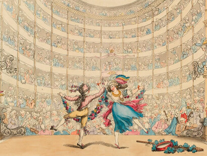 Thomas Rowlandson, The Prospect Before Us, 13 January 1791, Royal Collection Trust/© Her Majesty Queen Elizabeth II 2014