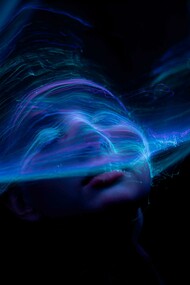 Estasi divina, volto di donna