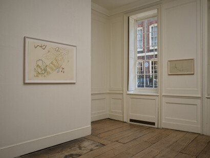 Lecture on the Weather (1975) [Installation view]. Courtesy of  Frith Street Gallery