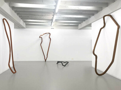 Nika Neelova, Cascade, exhibition view. Courtesy of Museum der Moderne