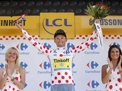 Rafal Majka maglia a pois