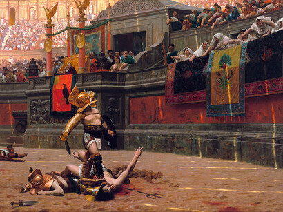 Jean-Leon Gerome. Pollice Verso