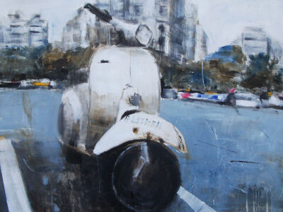 Bella come sei, olio su tela cm. 100x100