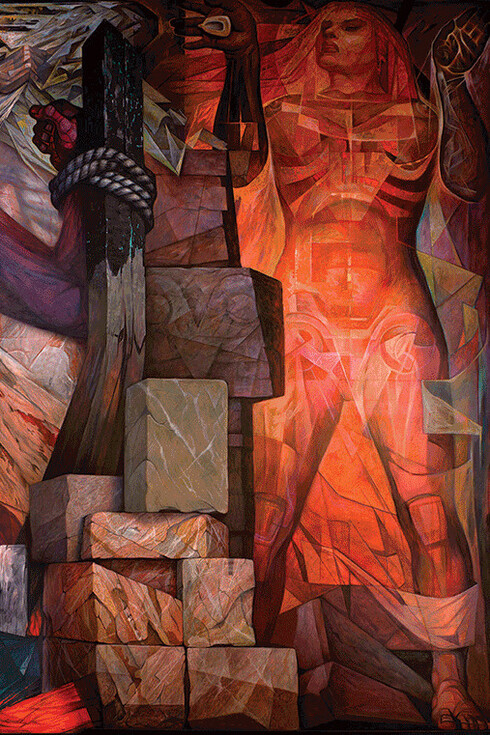 Jorge González Camarena, Liberación (detalle), 1963