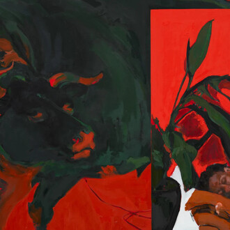 Kudzanai-Violet Hwami, Mothers (detail), 2024. Courtesy of Victoria Miro Gallery