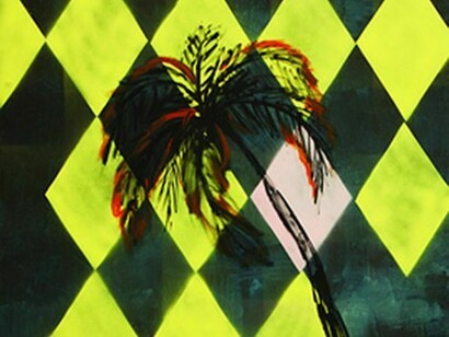 Cara Nahaul, Proposition for a Backdrop, 2013, oil on canvas, 91 x 106 cm