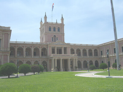 Il palazzo del Presidente Solano López, Paraguay