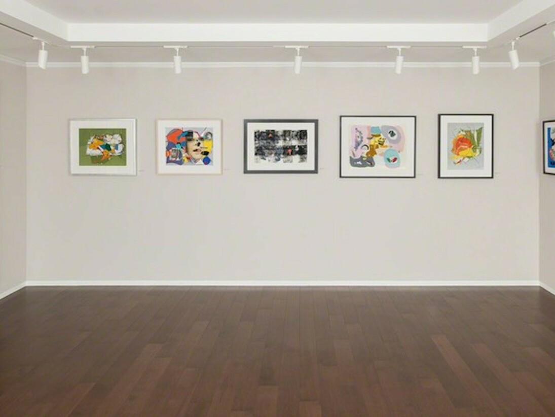 Beatrice Mandelman And The Sixties, Exhibition view. Courtesy of Rosenberg & Co.