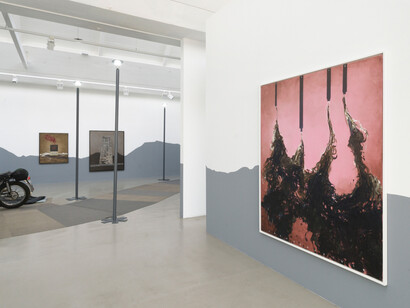 Thomas Zipp, Profondeville, ausstellungsansicht. Mit freundlicher genehmigung der Galerie Barbara Thumm