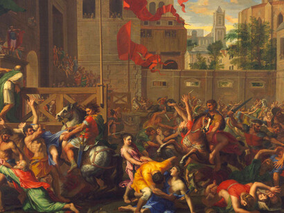 «El rapto de las sabinas», Jacques Stella