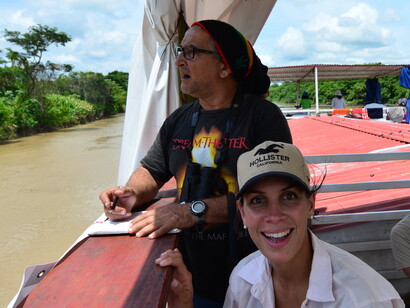 Karen Brewer en el Arauca