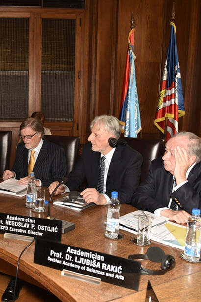 Prof. Dr. Jonathan Bradley, Prof. Dr. Negoslav P. Ostolić and Prof. Dr. Ljubiša Rakić