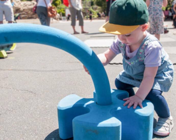 Imagination Playground. Courtesy of Bay Area Discovery Museum 