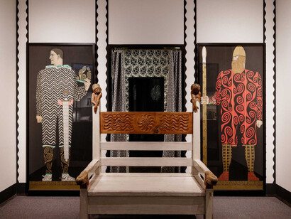 Wien 1900 – Alltag. Gesamtkunstwerk, ausstellungsansicht. Mit freundlicher genehmigung des MAK