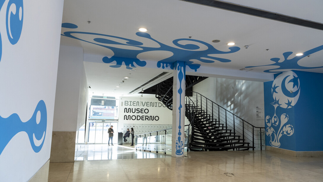Alberto Passolini, Soñar a borbotones, vista de exhibición. Cortesía del Museo de Arte Moderno de Buenos Aires