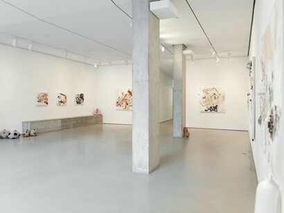 Carmen Neely, Exhibition view. Courtesy of Jane Lombard Gallery 