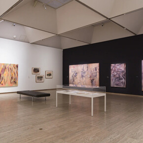 Janet Dawson, Far away, so close, exhibition view. Courtesy of Art Gallery of NSW