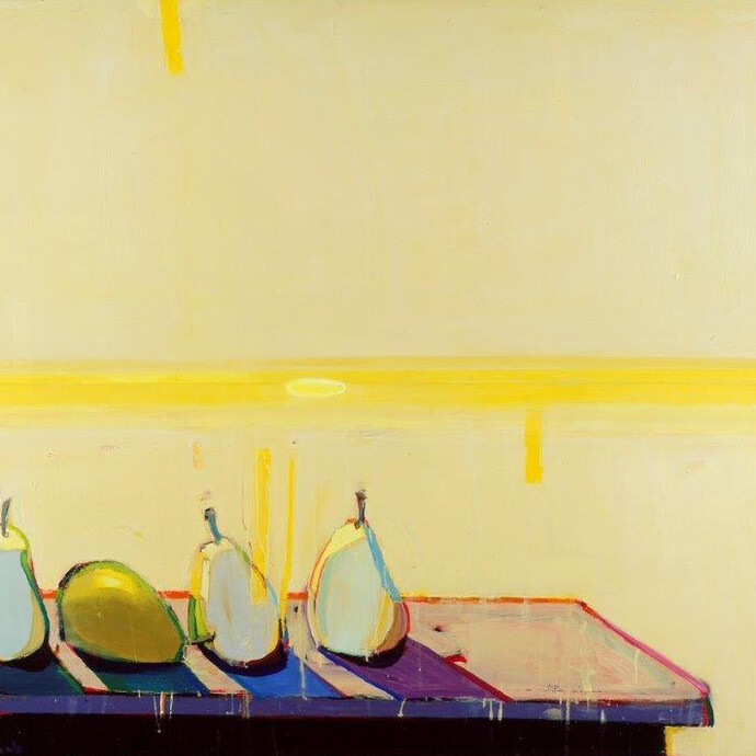 Paintings of Raimonds Staprans. Courtesy of San Jose Museum of Art