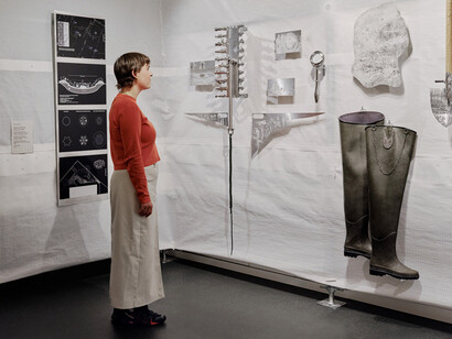 Design researchers in residence: 2025/26 mineral, exhibition view. Courtesy of Design Museum