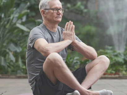Yoga emerges as a formidable ally for a man in his battle against stress, anxiety, depression, and mental issues, offering a potent path to mental well-being