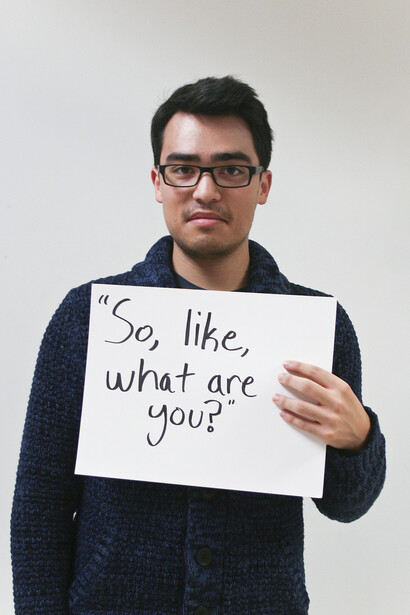 "¿Entonces, ¿tú qué eres?". Fotografía de la colección de la estudiante coreano-americana Kiyun Kim