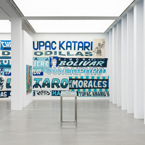 Luciano Calderon, Poemas de la banda, exhibition view. Courtesy of Ruttkowski;68