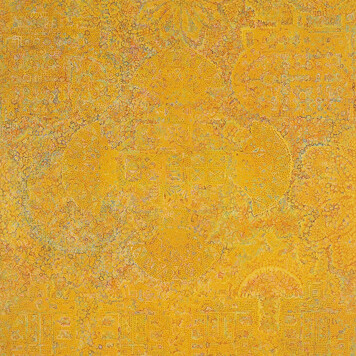 David Ambrose, High Kente (detail), 2007, watercolor on paper, 30’’ x 22’’
