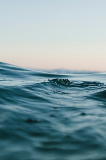 Ocean waves represent the need for the preservation of nature's balance