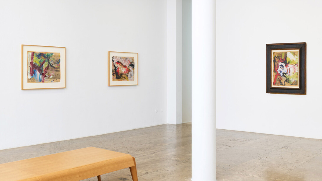 Willem de Kooning, You have to change to stay the same, ausstellungsansicht. Mit freundlicher genehmigung von Jahn und Jahn