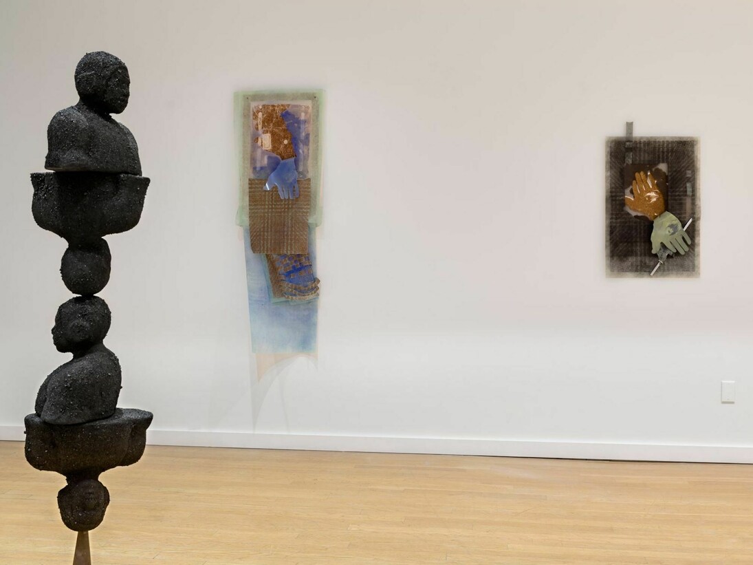 Selections by Larry Ossei-Mensah, Exhibition view. Courtesy of Elizabeth Dee