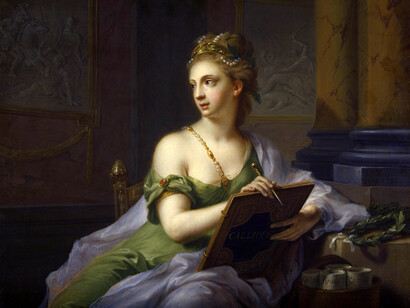 Johann Heinrich Tischbein; Las nueve musas: Caliope