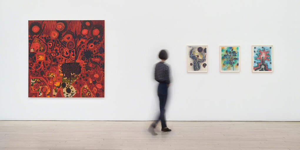 Lee Mullican. Courtesy of James Cohan