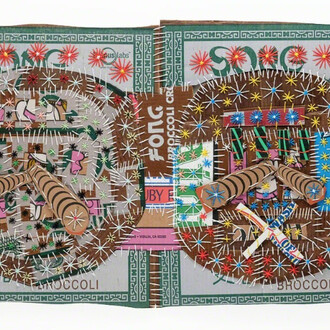 Reconfigured Box Collages. Courtesy of The Edward Thorp Gallery