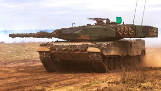NATO allies conduct drills in Exercise Dragon 2024 as French Leclerc tanks advance steadily across the field