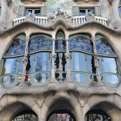 Casa Batlló, Barcelona, obra de Gaudí