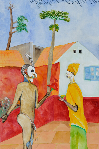 Gorée couple © Breyten Breytenbach