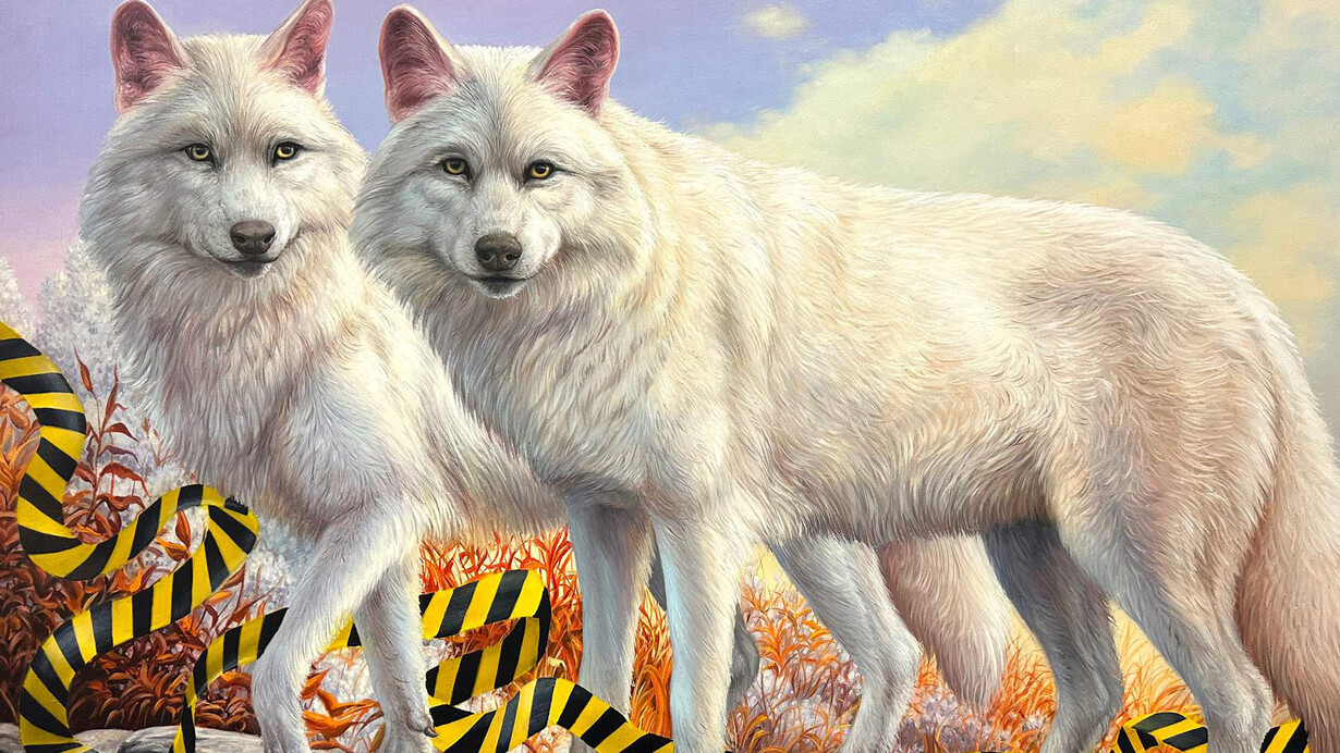 Angela Gram, Romulus and Remus (detail), 2026. Courtesy of Gallery Poulsen