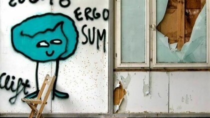 Graffiti allo Spreepark di Berlino