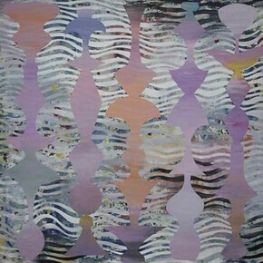 Perry Burns, Oceana, 2014, oil on canvas, 36 x 48 inches