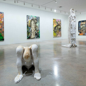 Thomas Houseago, First light, exhibition view. Courtesy of Rubell Family Collection