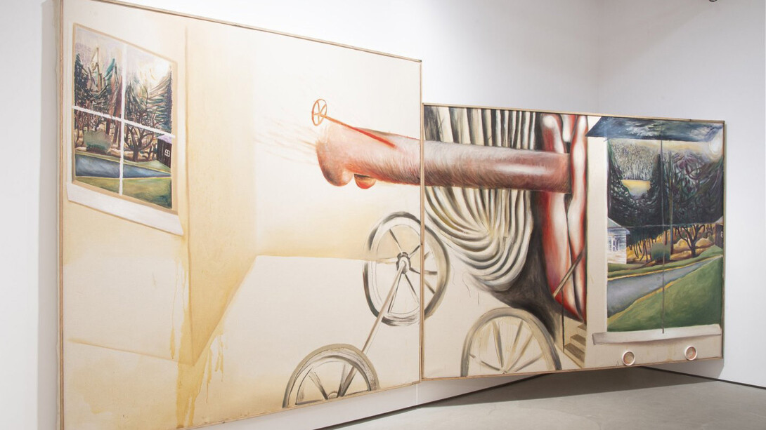 Santiago de Paoli, Riding hot, vue de l’exposition. Avec l’aimable autorisation de la Galerie Jocelyn Wolff