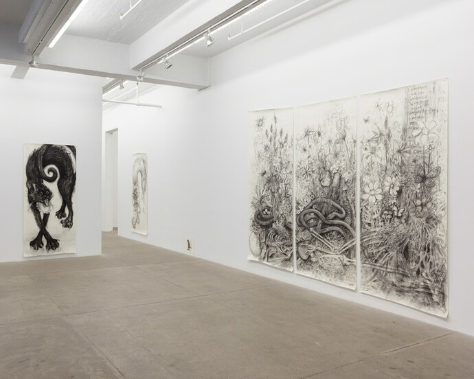 I Rot Before I Ripen, Exhibition view. Courtesy of P.P.O.W