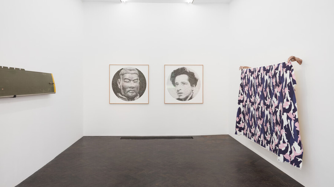 Evariste Richer, It's gonna rain, exhibition view. Courtesy of Meessen