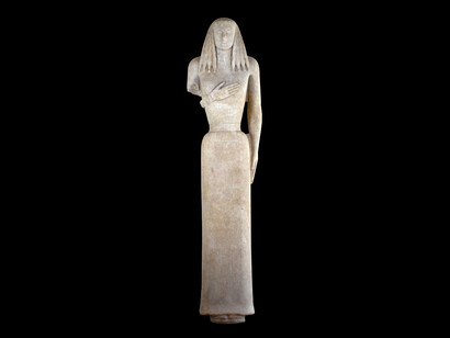 Estatua de una niña, Museo Nacional Romano