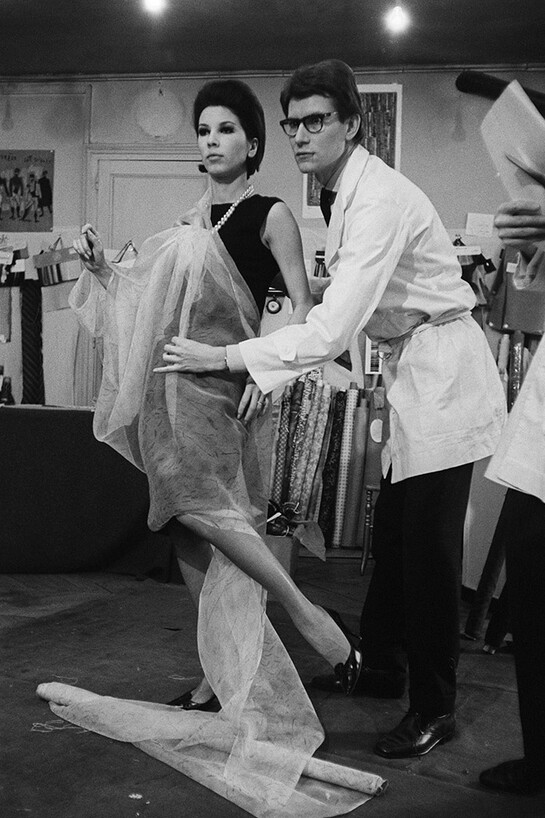 Yves Saint Laurent. Courtesy of VMFA