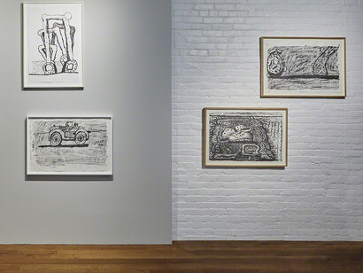 Philip Guston. Courtesy of Timothy Taylor 16×34
