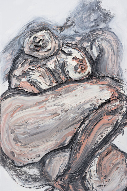 Liu Ying 劉瑛, Visions of the incarnate 2 道成肉身二 (detail), 2023. Courtesy of Leo Gallery